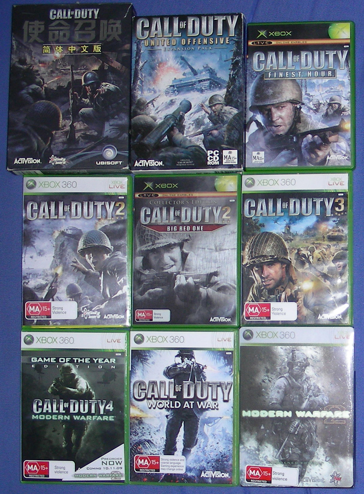 all call of duty games with zombies